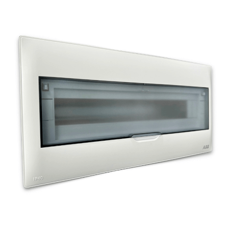 ตู้คอนซูมเมอร์ใส่เบรกเกอร์ 20 ช่อง ABB PSC120 Consumer Unit IEC IP40 Plastic Box & Cover_4